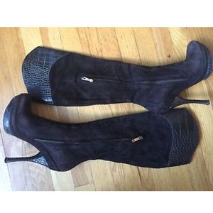 Gianmarco Lorenzi Boots Brown Suede  (Euro 39)